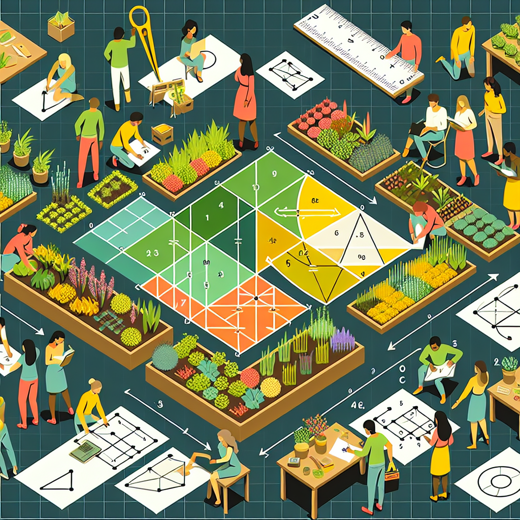 Garden Geometry: Design & Calculate Sectional Areas | Free PBL Lesson ...