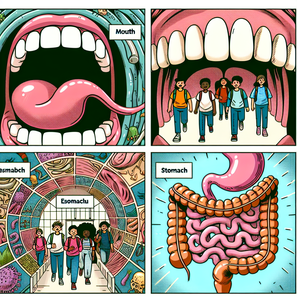 Digestive System Comic Strip Adventure | Free PBL Lesson Plan | MasteryMate