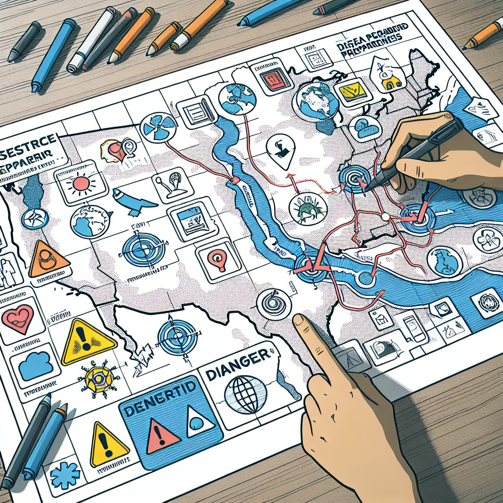 Disaster Risk Map. Simple Interactive Disaster Preparedness Map | Free PBL Lesson Plan | MasteryMate