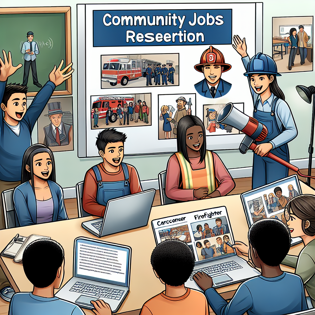 Community Jobs: Research and Presentation | Free PBL Lesson Plan ...