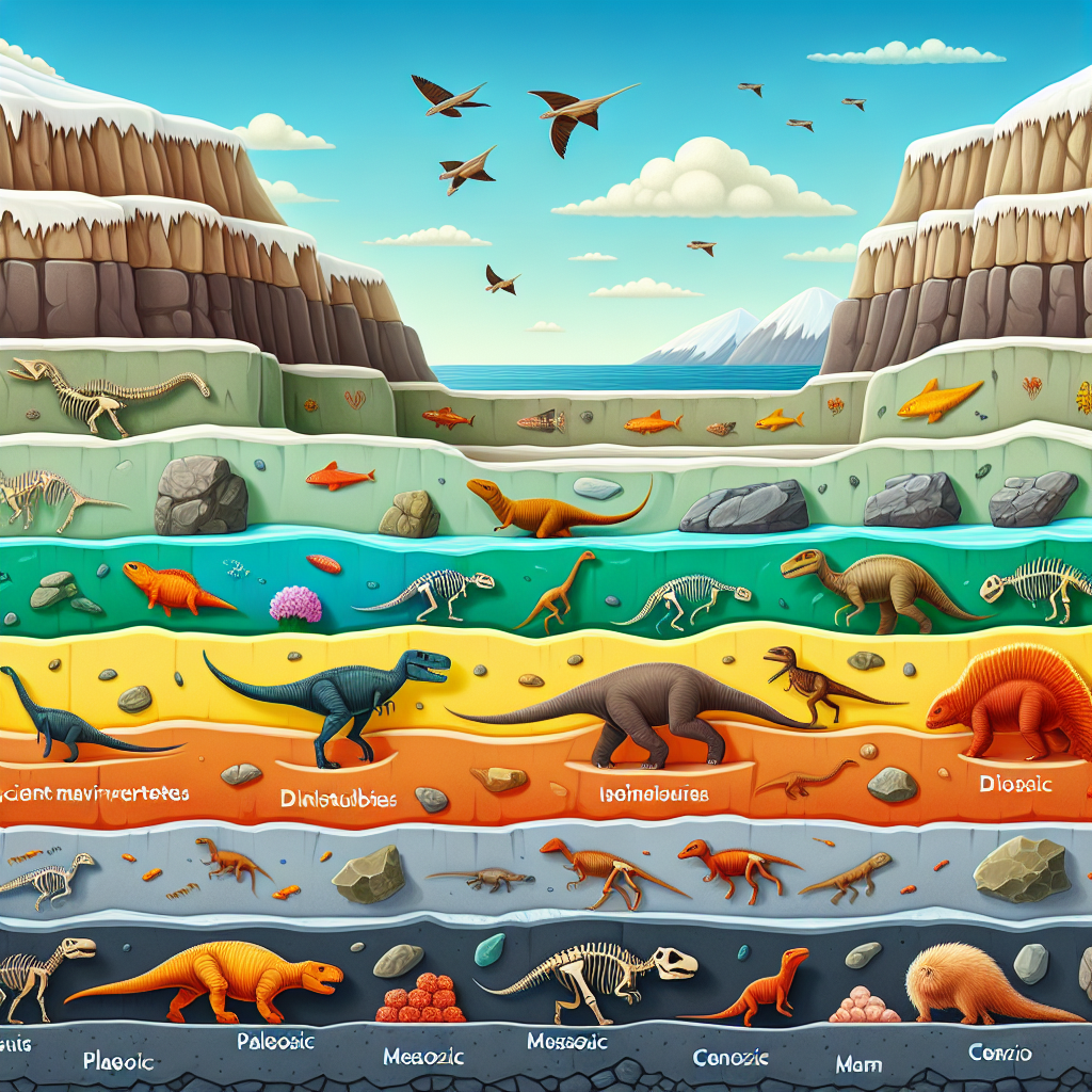 Evolutionary Timeline: A Geological Journey Through Fossil Records ...