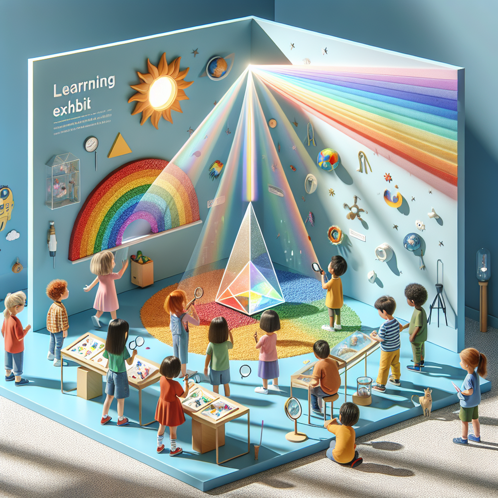 Rainbow Science Exhibit: Exploring Light and Color | Free PBL Lesson ...