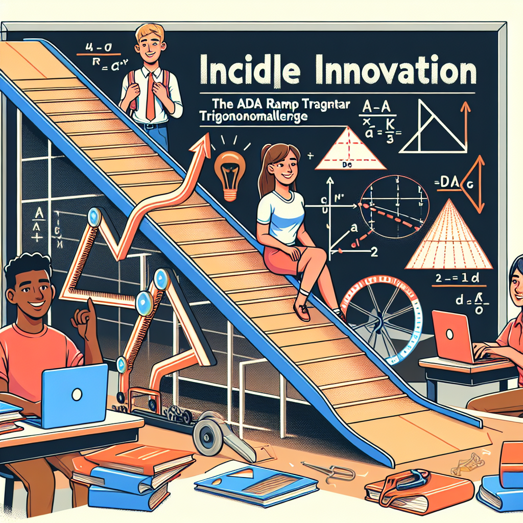 Incline Innovation: The ADA Ramp Trigonometry Challenge | Free PBL ...
